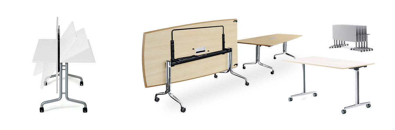 Klappbare Tische für Büro und Konferenzräume