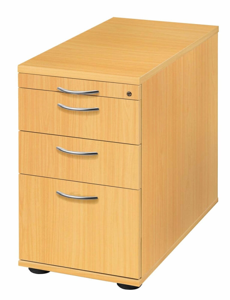 deskgo DSC80-HR plus Standcontainer plus HR-Auszug