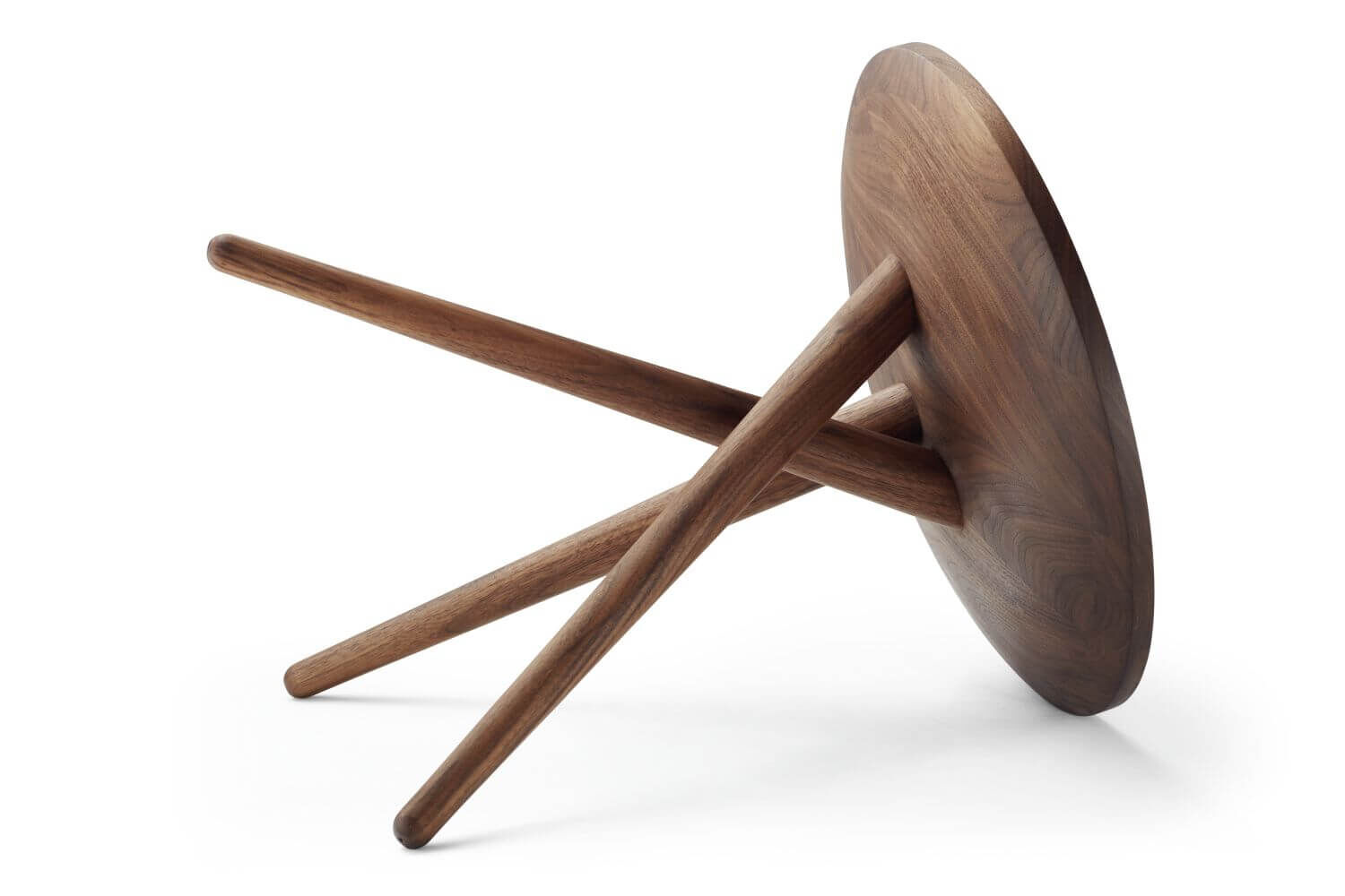Thonet 1025 Beistelltisch Nussbaum geölt