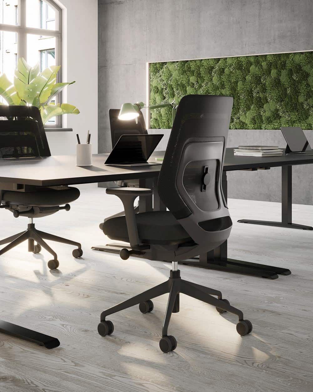 fm Asiento Bürodrehstuhl, Synchronmechanik,