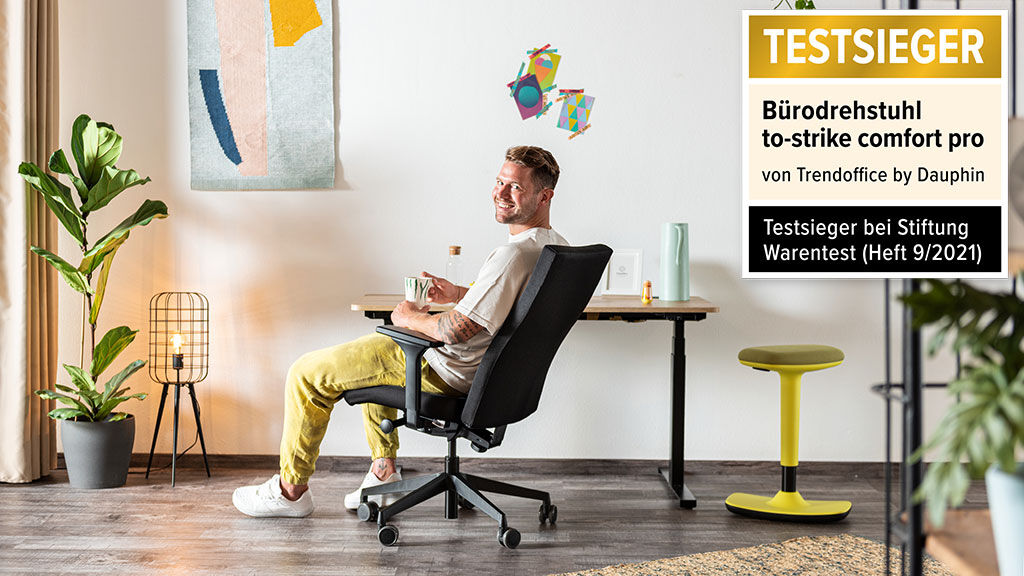 Bürostuhl Trendoffice to-strike comfort pro Testsieger Stiftung Warentest