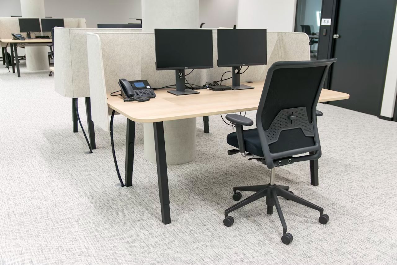 BuzziSpace BuzziWrap Desk, Schreibtisch-Trennwand, viele Formate