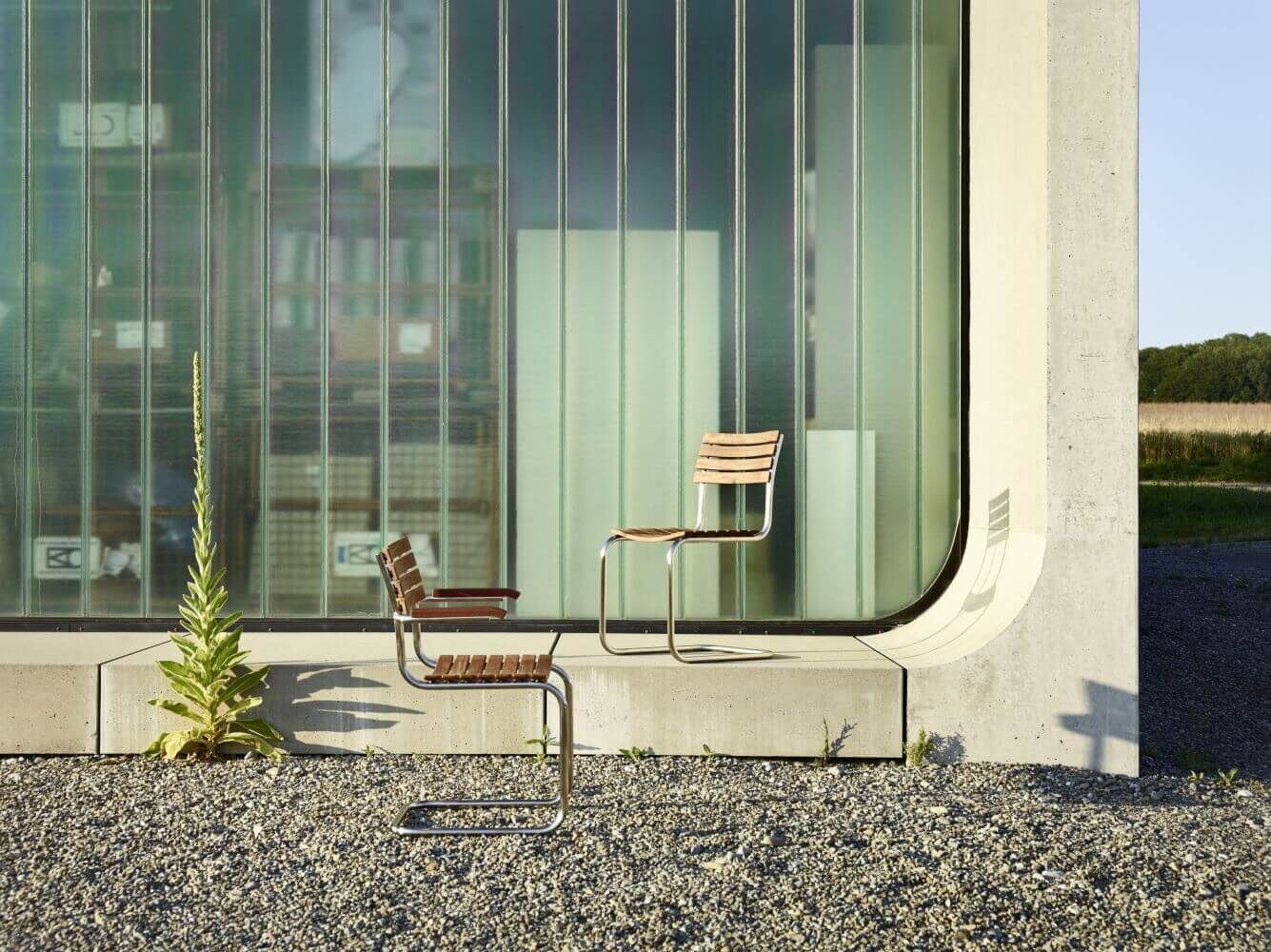 Thonet S 40 Gartenstuhl Massivholz-Latten