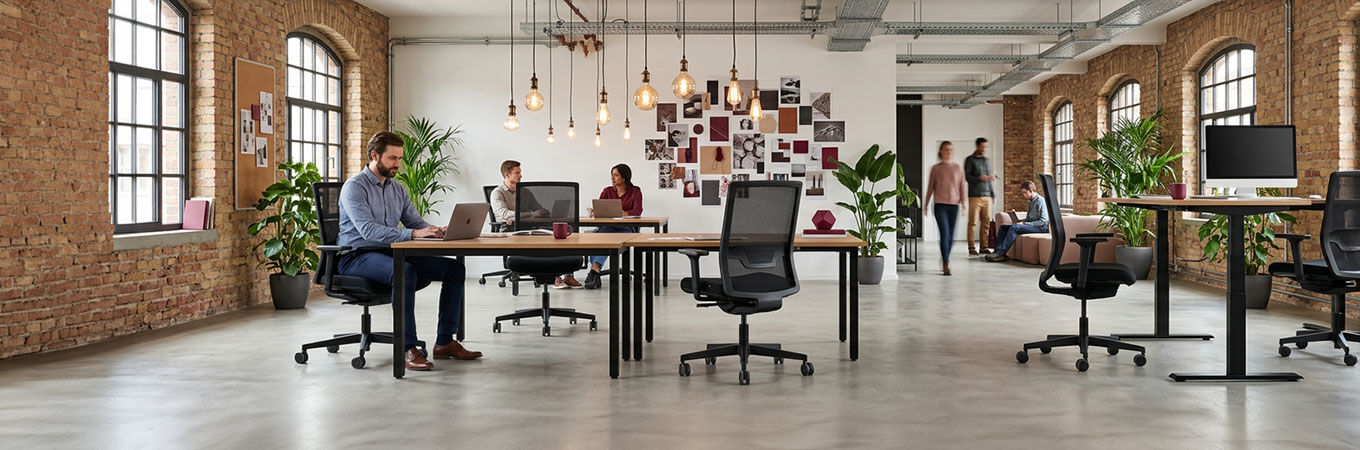 Wagner W-Life Pro 60 Bürostühle im moderner Büroumgebung