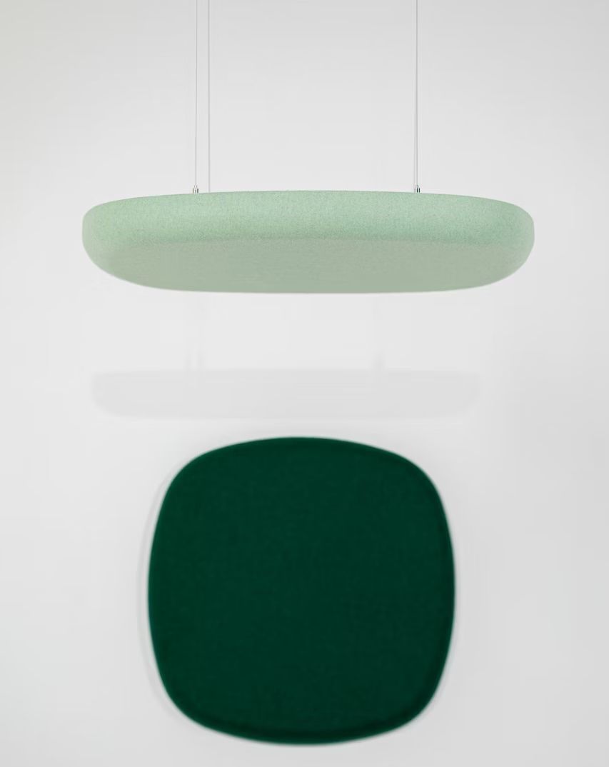 BuzziSpace BuzziPebl, Akustik-Paneel, Decken- oder Wandmontage