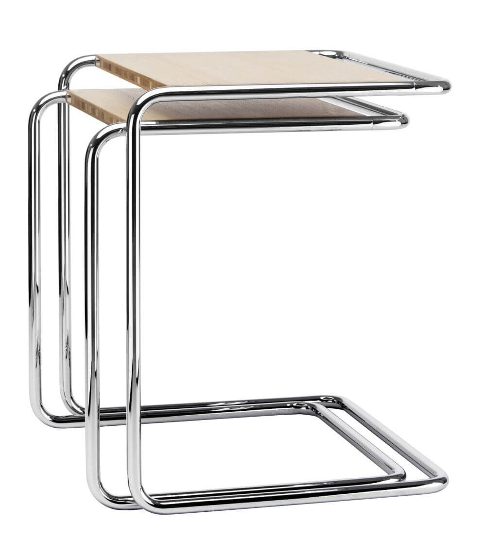 Thonet B 97 Pure Materials Beistelltisch-Set aus 97 a und 97 b