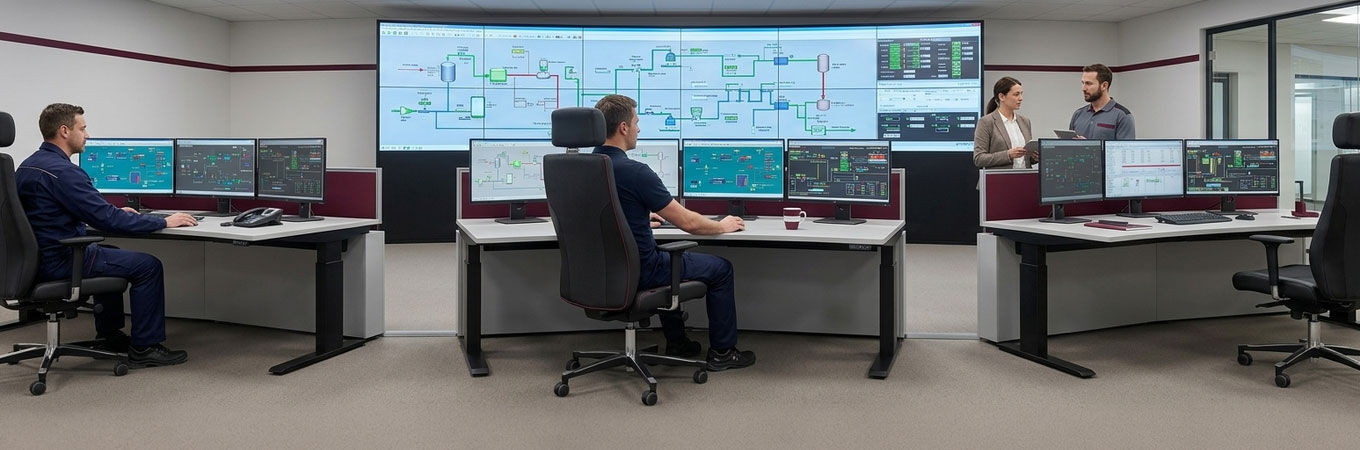 Dauphin Tec 24/7 Arbeitsstuhl im Leitstand