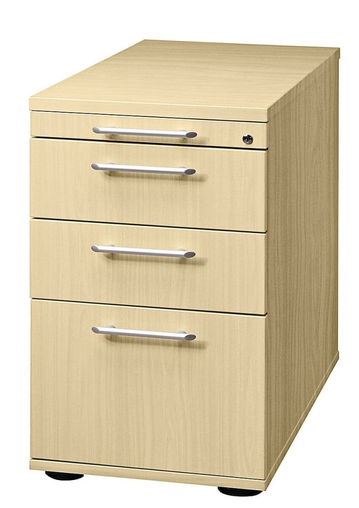 deskgo DSC80-HR plus Standcontainer plus HR-Auszug