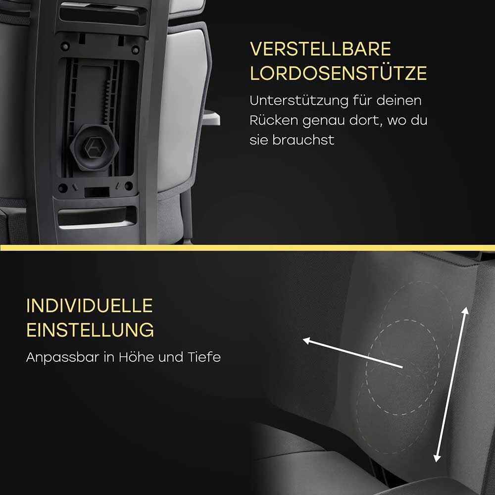 Adept Gaming Chair Lordosenstütze