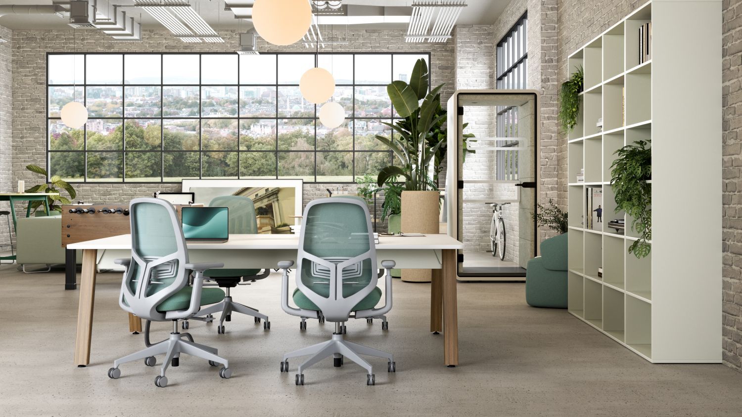 Haworth Aloha Pro Mesh, Bürodrehstuhl,