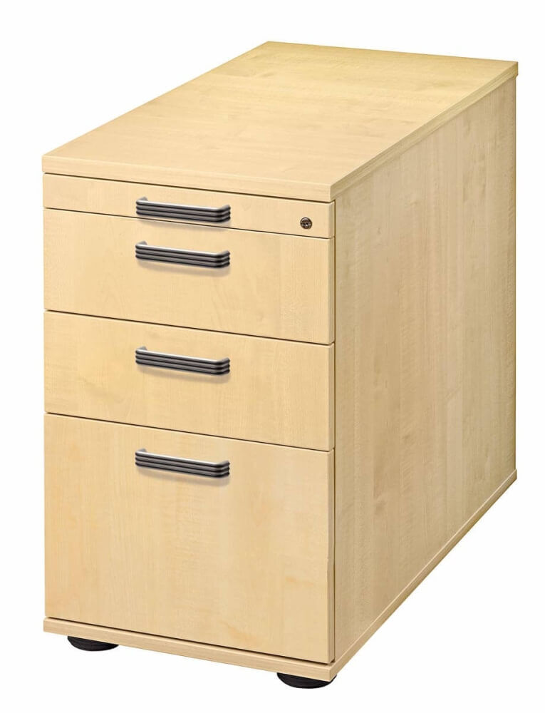 deskgo DSC80-HR plus Standcontainer plus HR-Auszug