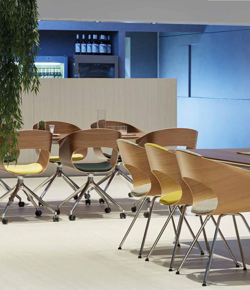 Züco Bonito BN542 Loungesessel 4-Fußgestell Stahl