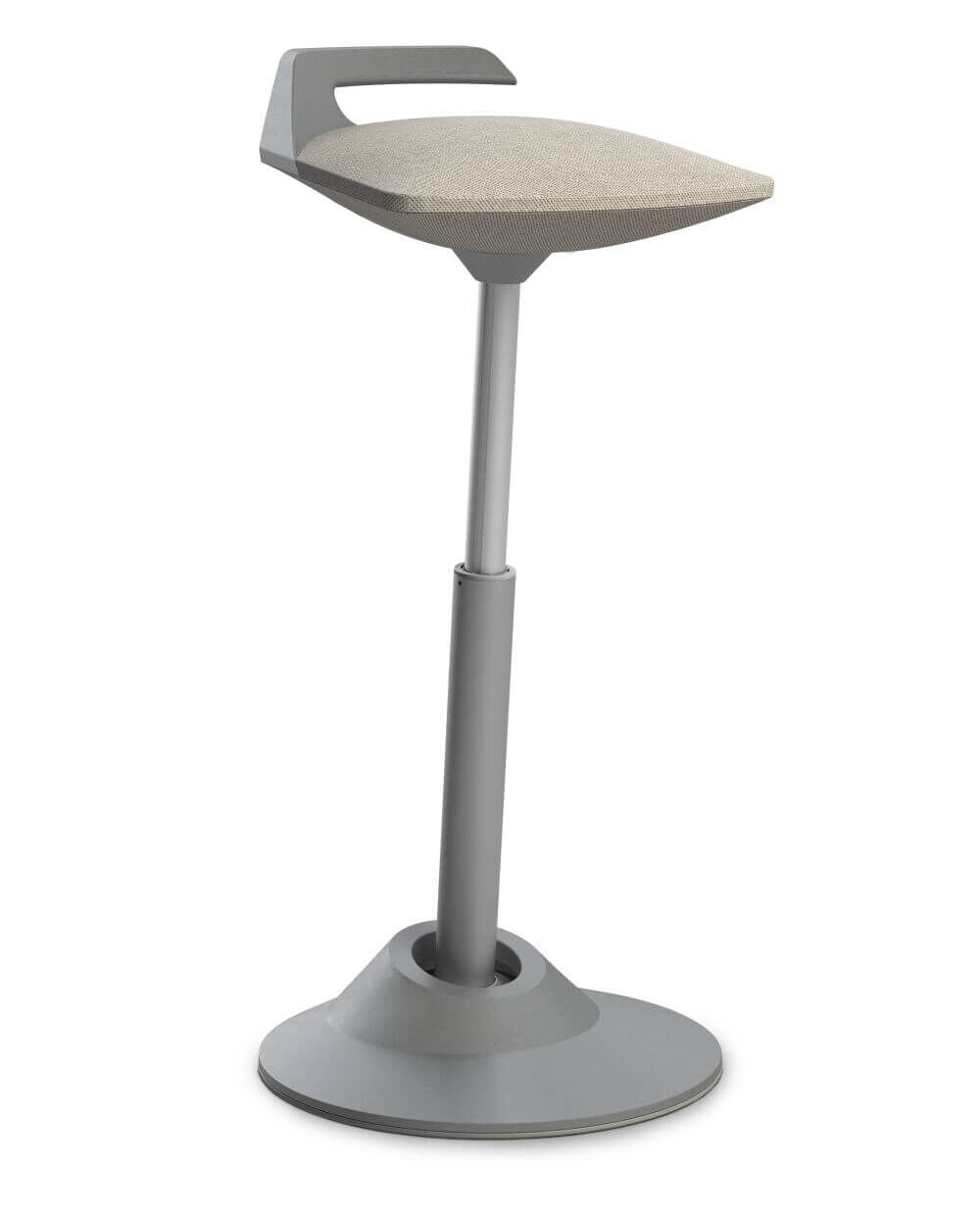 Aeris Muvman Stehhilfe Standard-Feder, Gestell grau, Wollmischstoff Capture alle Farben