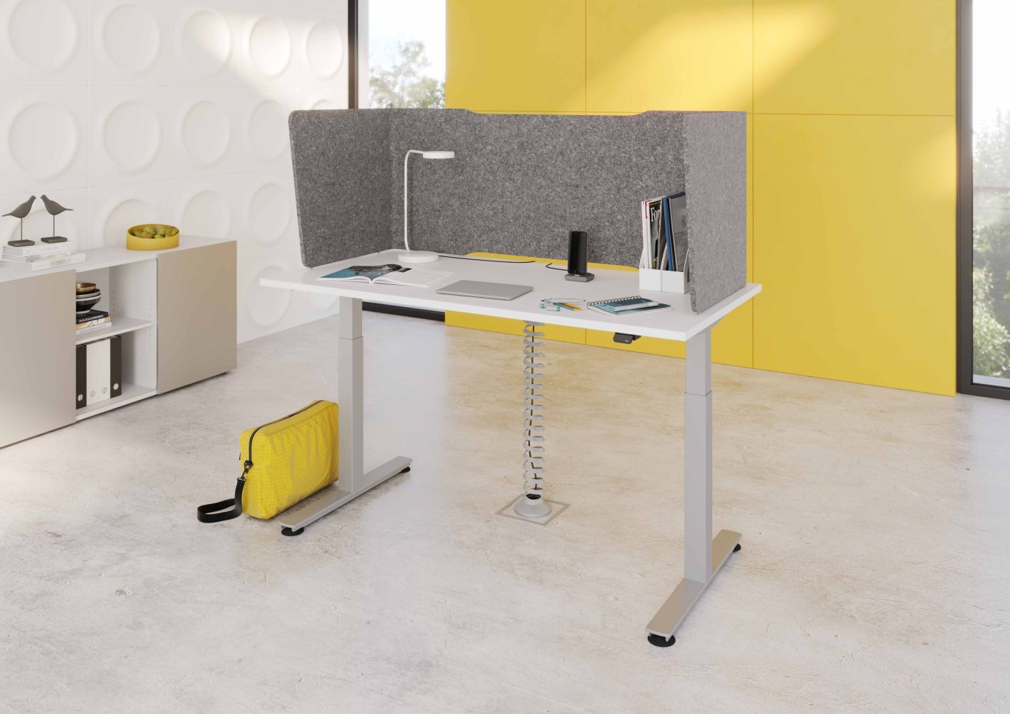 deskgo aktiv MT , traversenlos, 72-119 cm