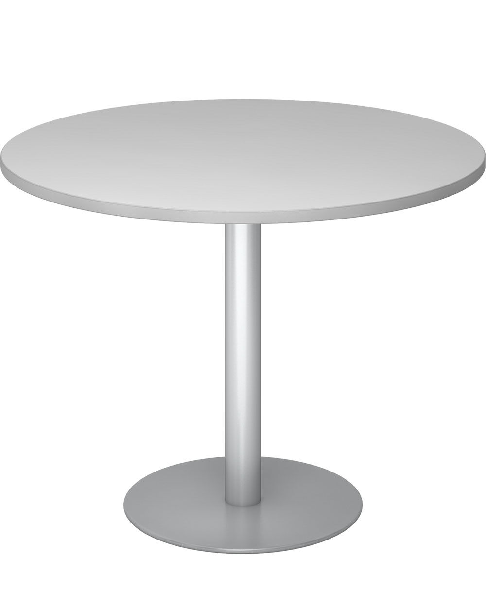 deskgo meeting Säulentisch rund 100 cm