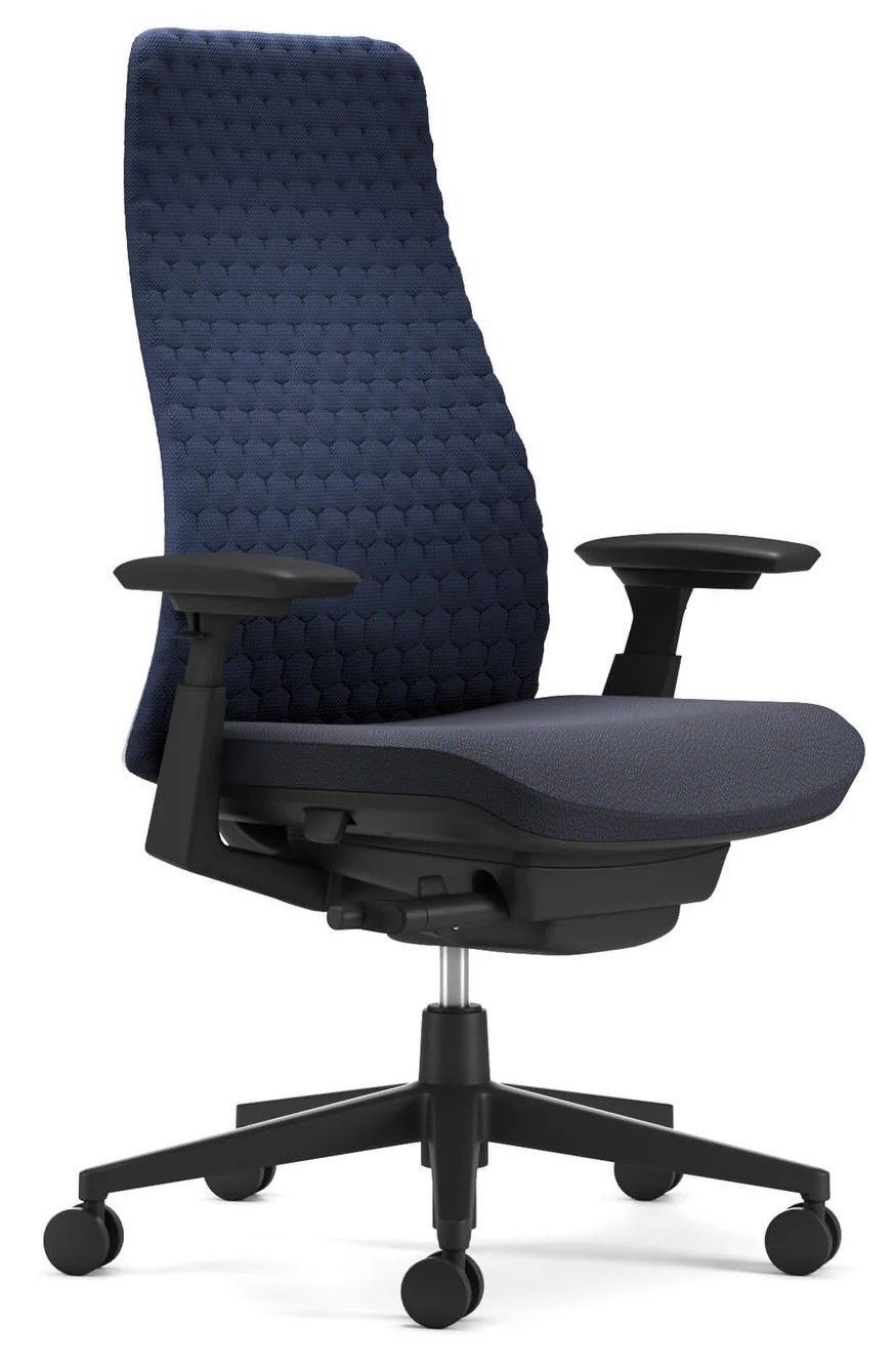 Haworth Fern, Bürostuhl, DIGITAL KNIT, Mariner