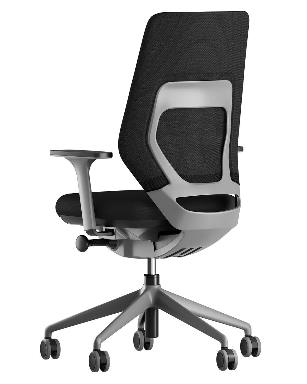 fm Asiento Bürostuhl Farbkonzept hellgrau