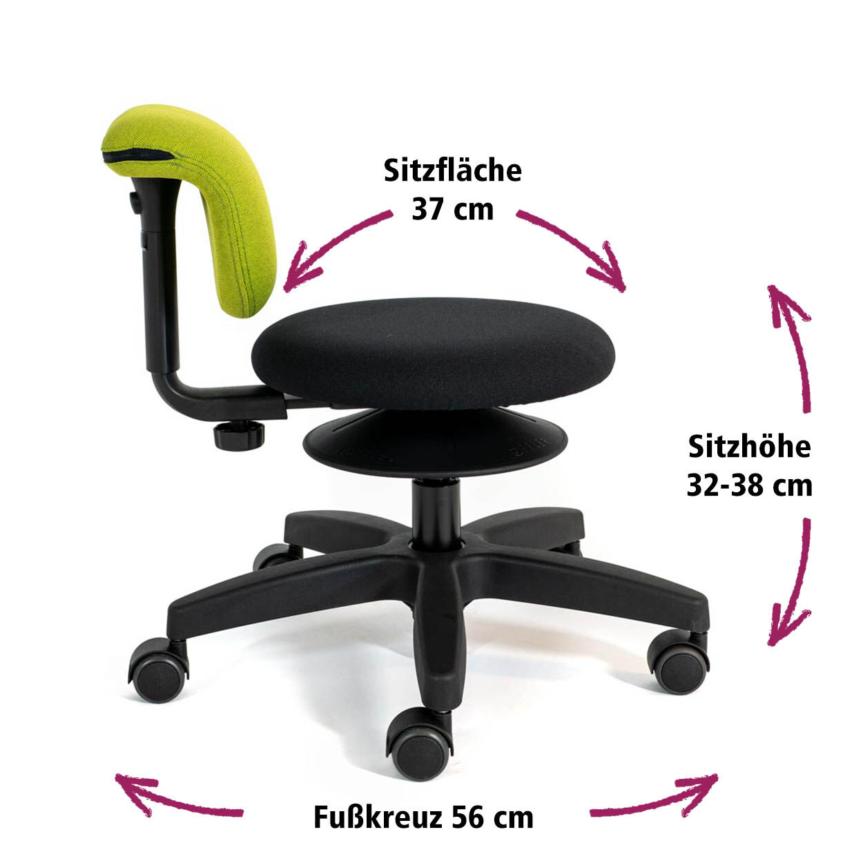 Chairgo Smoover Midi, Erzieherstuhl,