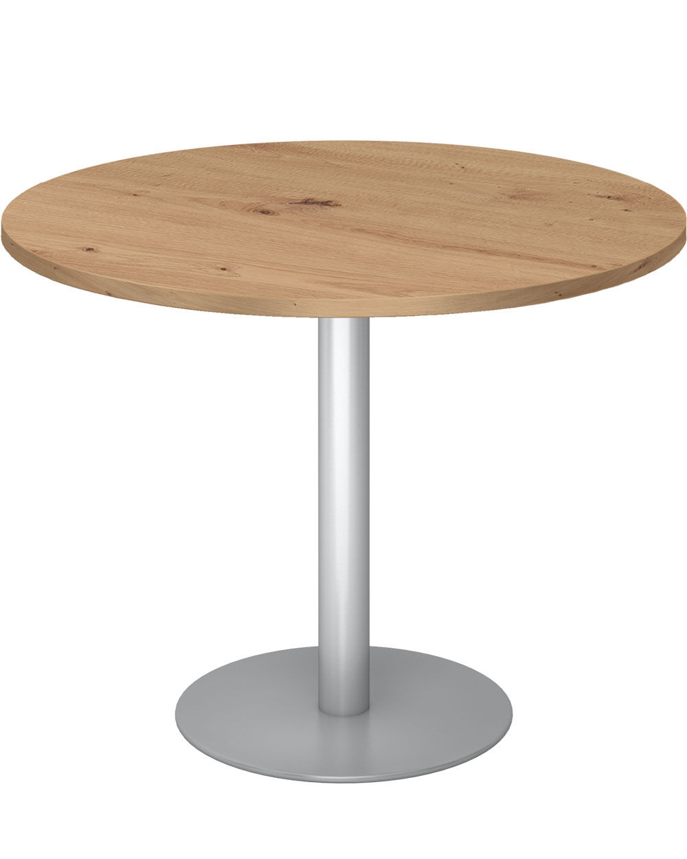 deskgo meeting Säulentisch rund 100 cm