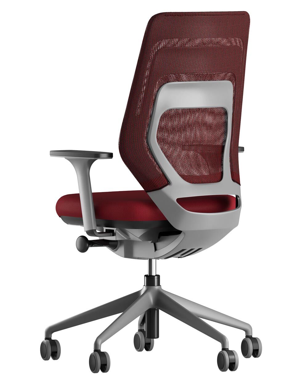 fm Asiento Bürostuhl Farbkonzept hellgrau