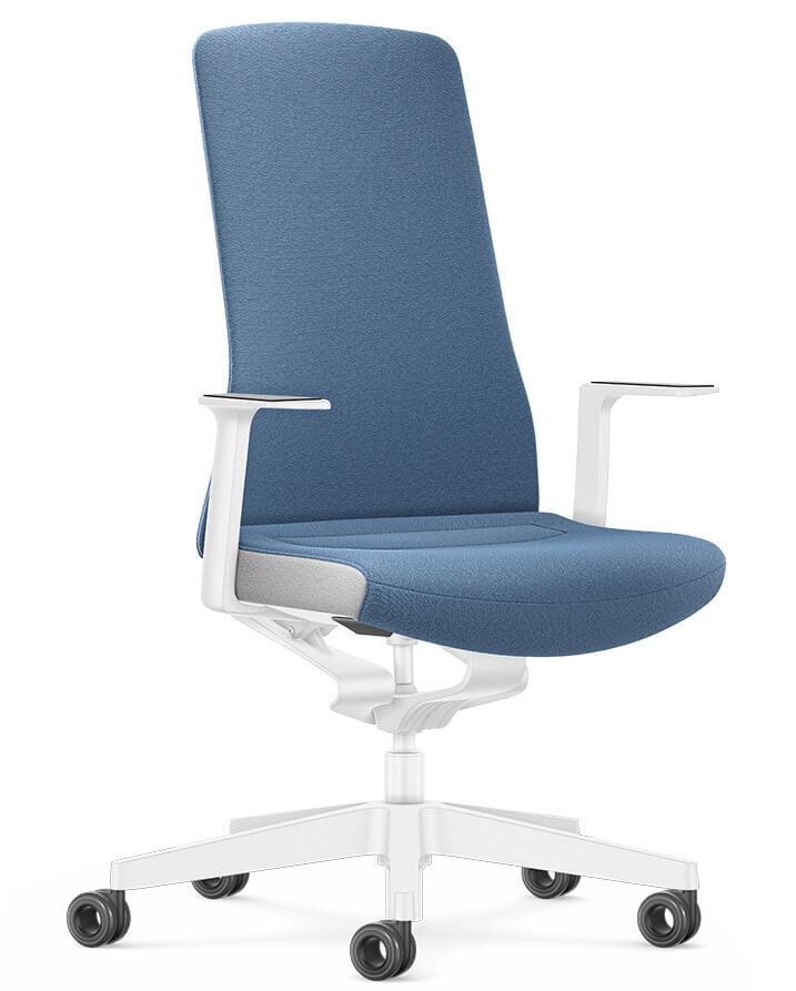 Interstuhl PURE, PU113, Interior Edition, Chillback Rücken, ergonomischer Bürostuhl