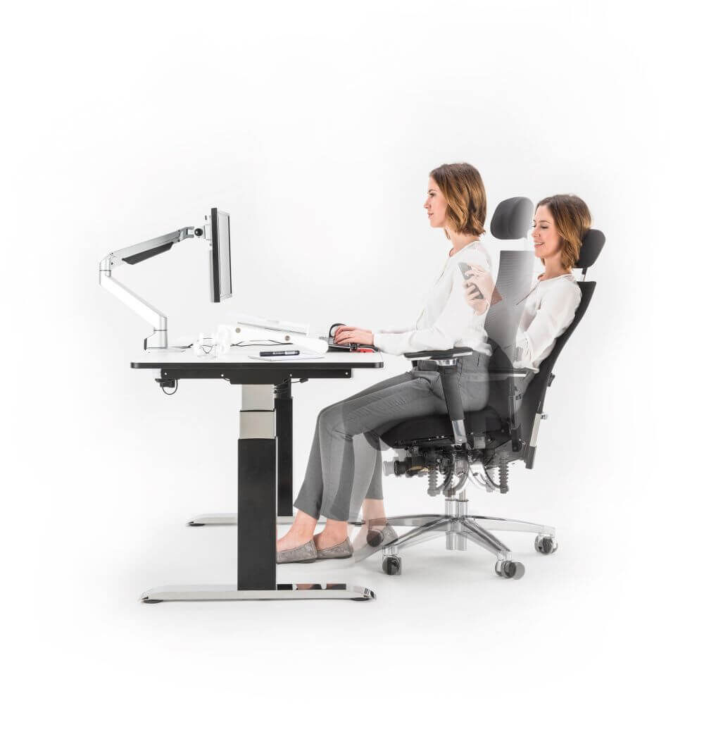 Haider Bioswing 660 iQ Bestseller Bürostuhl mit 3D-Pendelprinzip