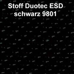 Stoff Duotec ESD schwarz
