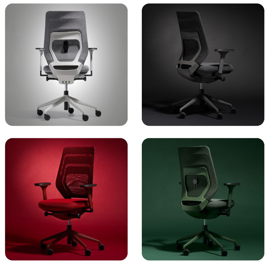 fm Asiento Bürostuhl in verschiedenen Farben
