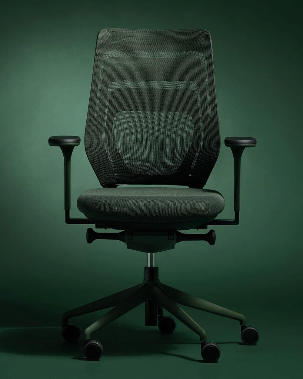 fm Asiento Bürodrehstuhl, Synchronmechanik,