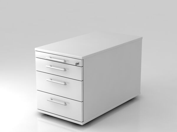deskgo DC80-3 plus Rollcontainer plus, 3 Schübe