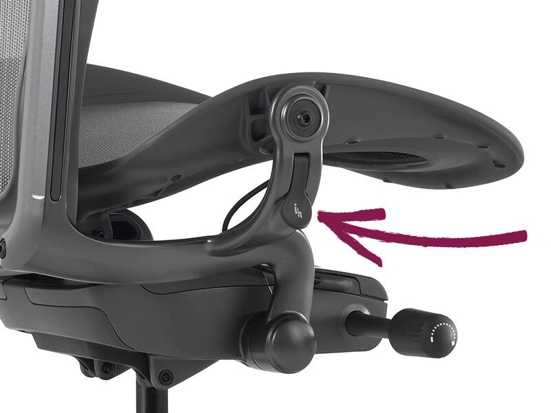 Herman Miller Aeron Einstellung Sitzhöhe Herman Miller Aeron Einstellung Sitzhöhe