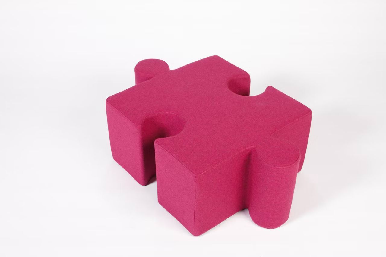 BuzziSpace BuzziPuzzle, Polsterhocker, akustisch wirksam, 2 Größen