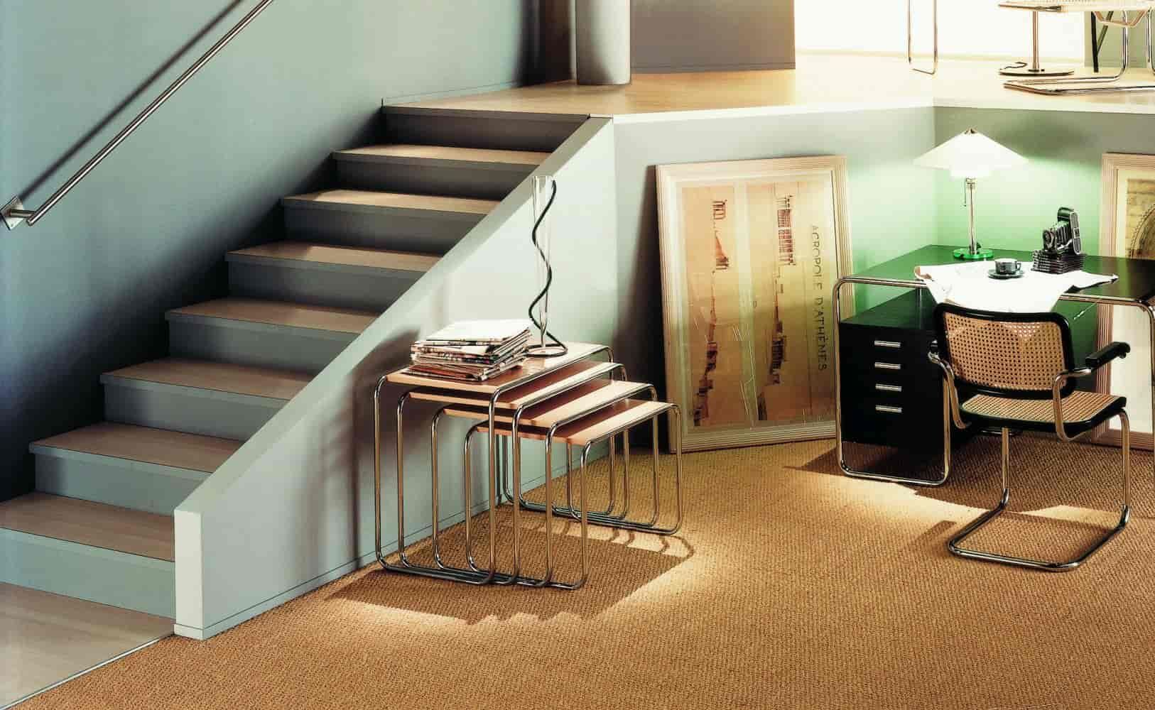 Thonet B 9 b Satztisch, Höhe 50 cm,