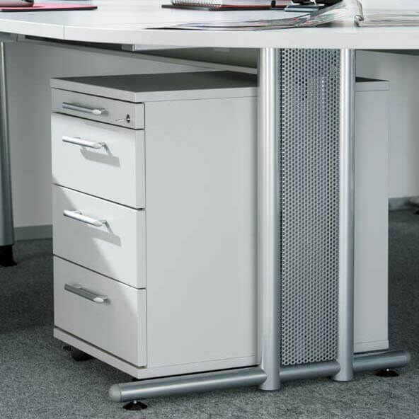 deskgo DC58-3 Rollcontainer Basic T 58 cm 3 Schübe