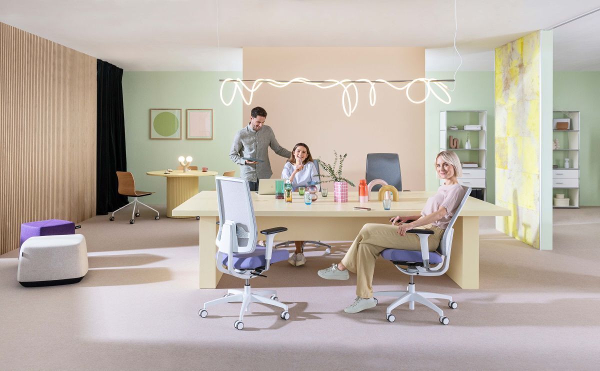 Dauphin Indeed mesh ID 7056, Bürostuhl,